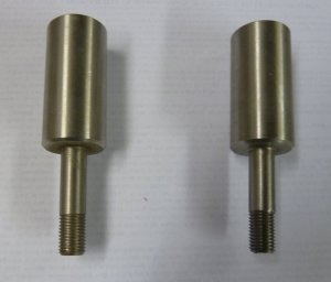  Stainless steel handlebar risers. (pair)  (1200)