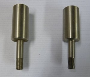  Stainless steel handlebar risers. (pair)  (1200)