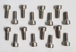 Carb diaphragm cap screws. (1200)