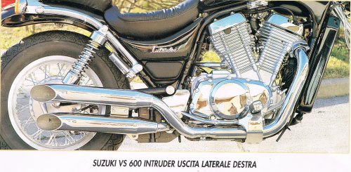 VS 600 Intruder Uscita Laterale Destra