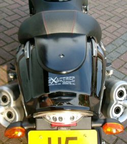 Pillion Seat Infill in Plastic 