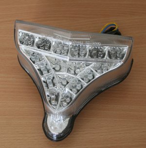 Rear Light with Integrated Indicator