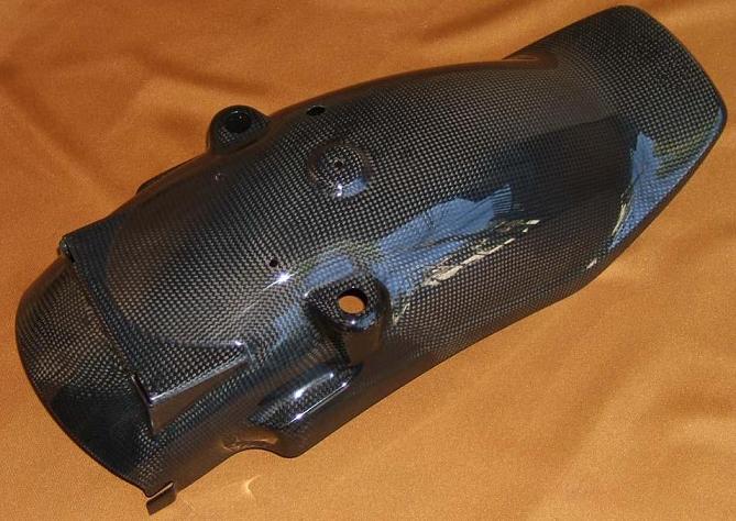 Carbon Fibre Rear Mudguard (1200)