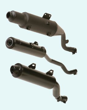 Kawasaki 'Marving' 'EDR' Slip-on Silencer(s)