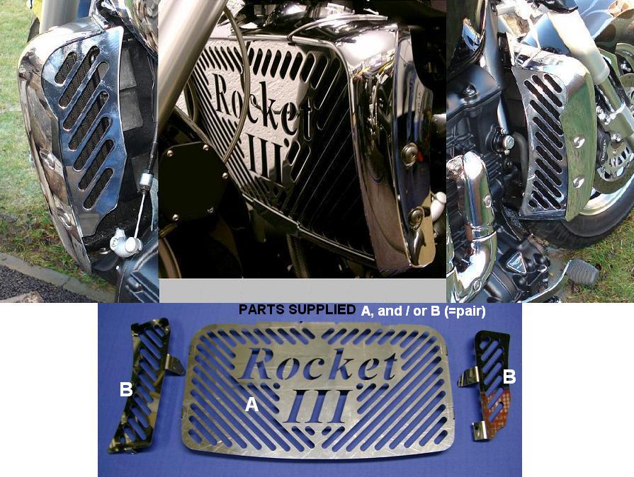 'Rocket 3' Radiator Grille