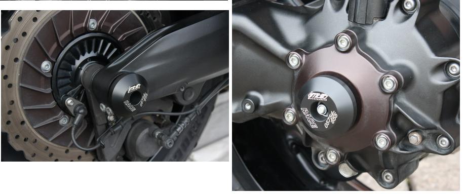 Rear Wheel Spindle Protectors (pair)