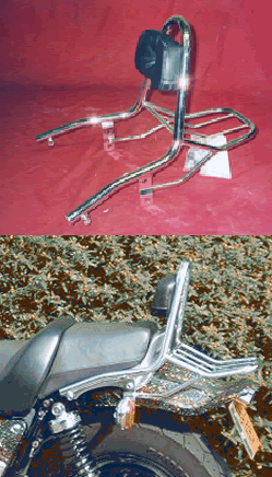 Sissy bar & rack (1200)