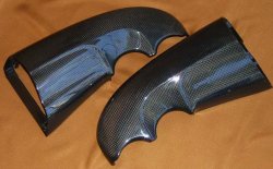 Carbon Fibre Air Scoops (pair) (1200)